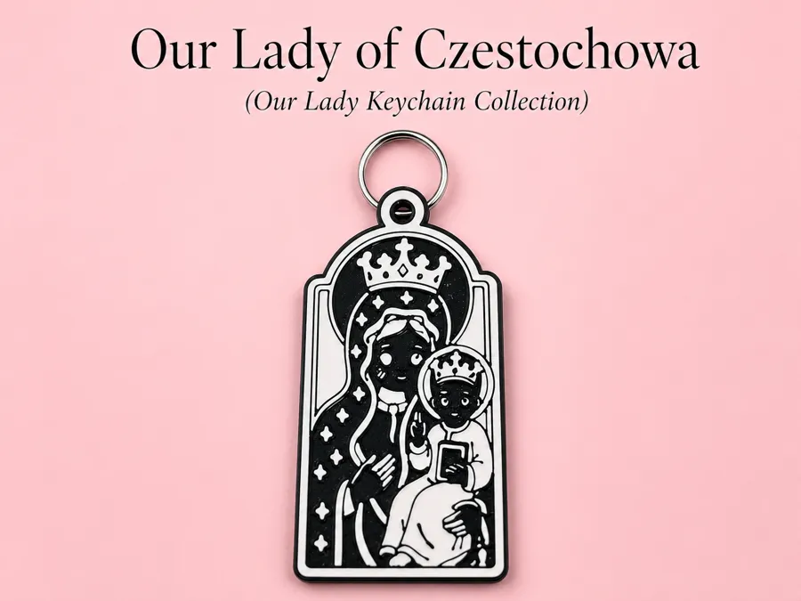 Bunda Maria Czestochowa — patung