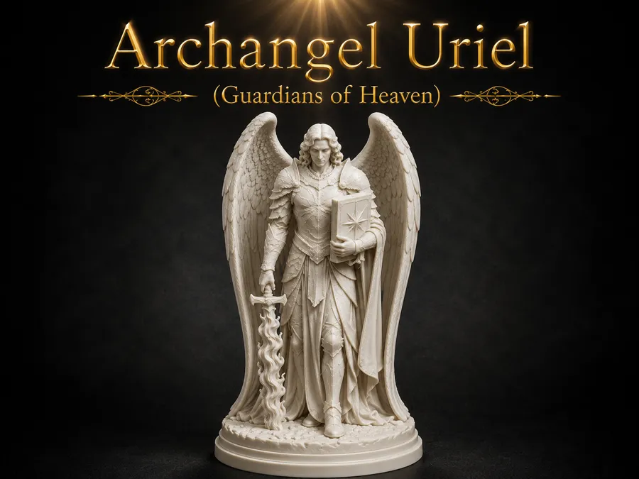 Malaikat Agung Uriel — patung