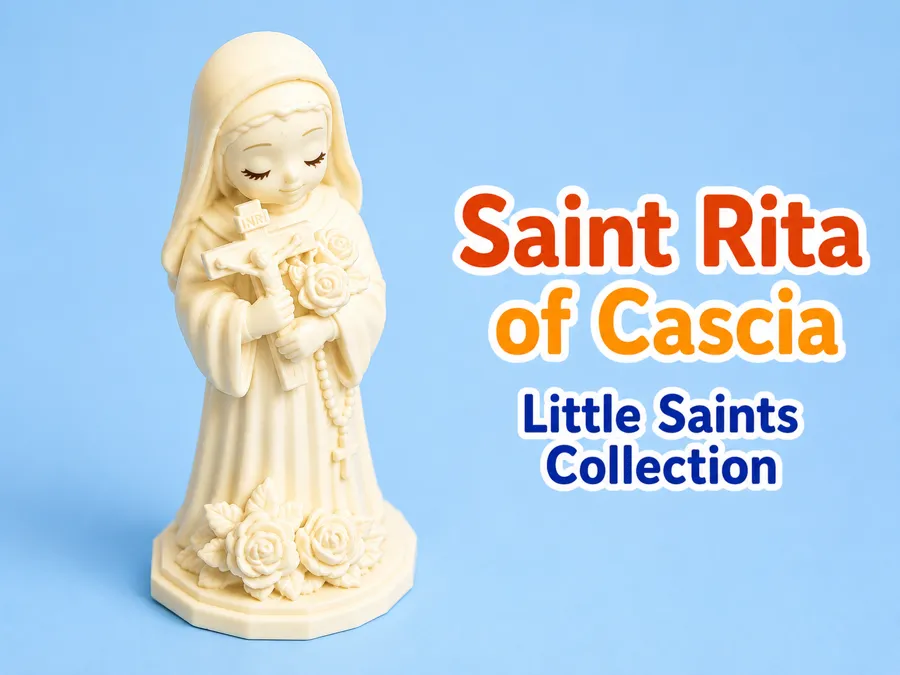 Santa Rita dari Cascia — patung