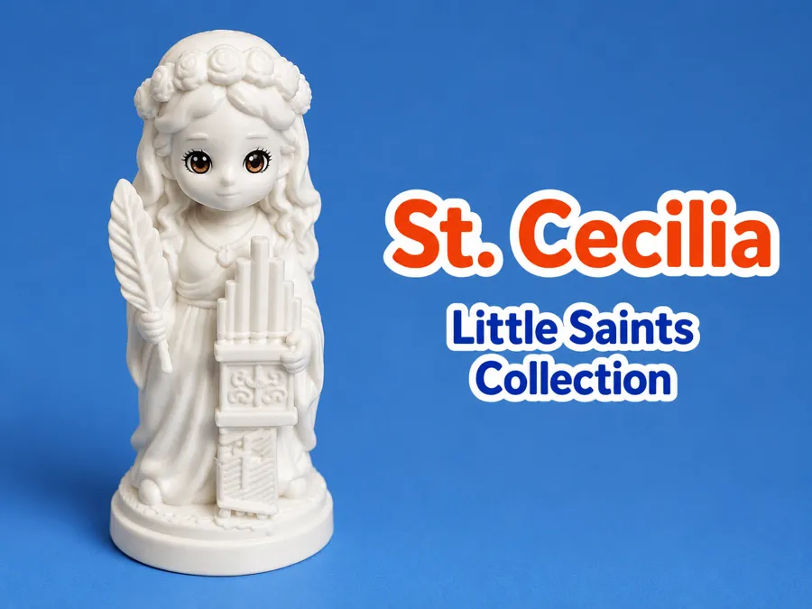 Santa Sesilia — patung