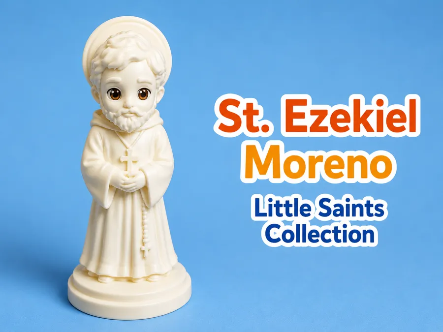 Santo Ezekiel Moreno — patung