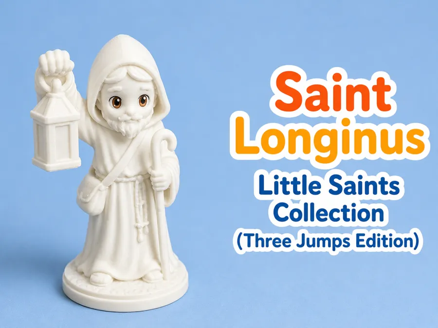 St, Longinus - Little Saints — patung