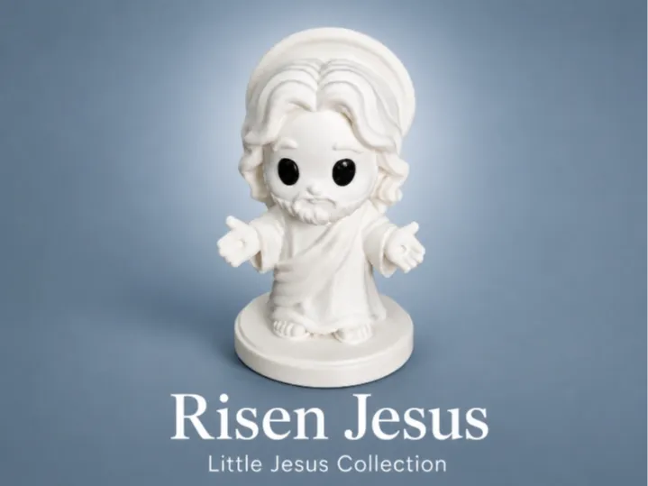 Yesus Bangkit — patung