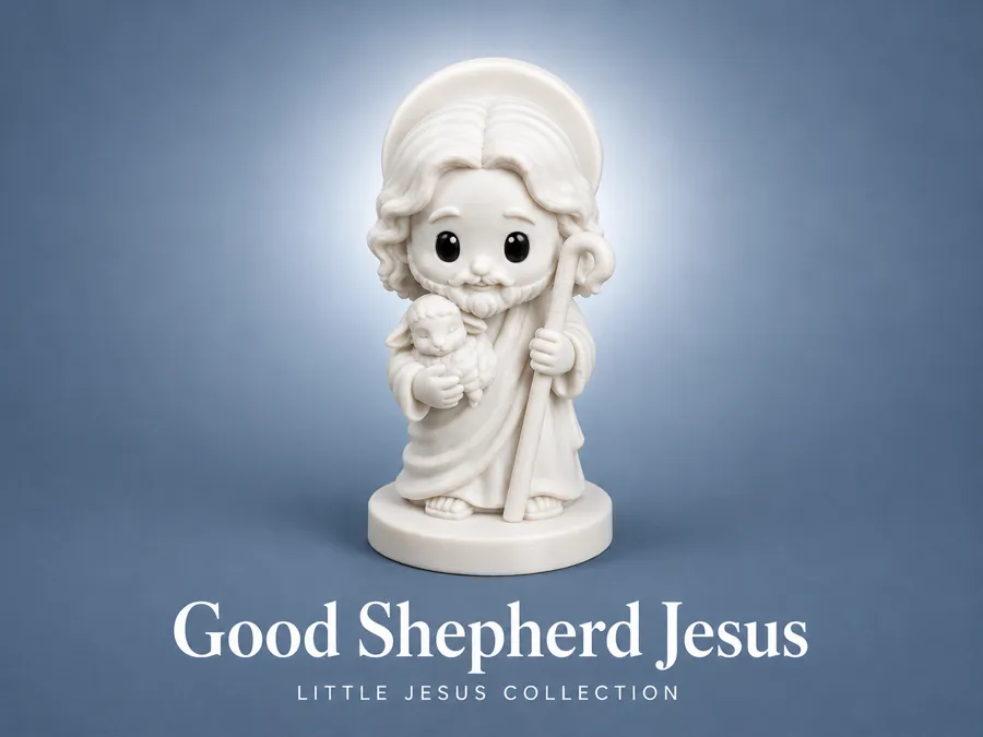 Yesus Gembala Baik — patung