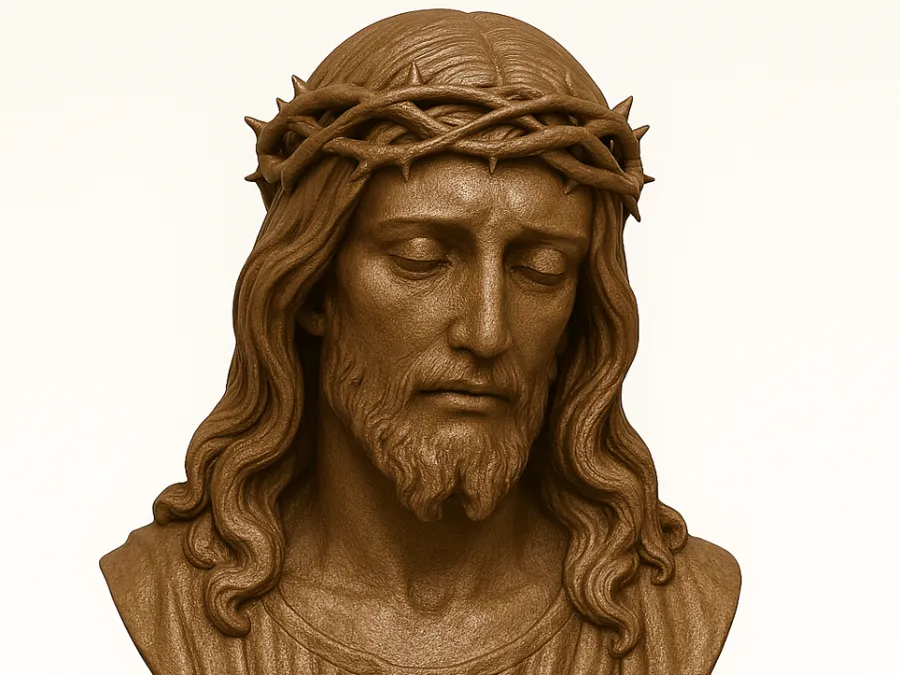 Yesus Kristus — patung dada