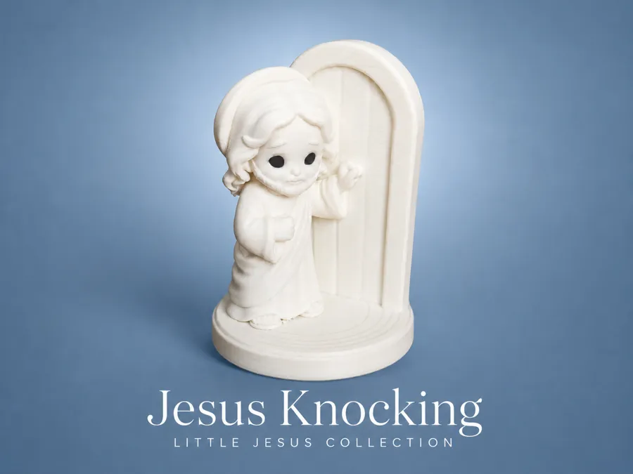 Yesus Mengetuk Pintu — patung